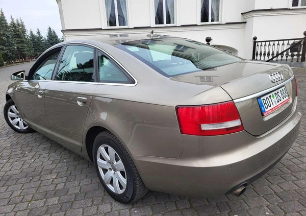 Audi A6 cena 23900 przebieg: 220000, rok produkcji 2008 z Gniew małe 436